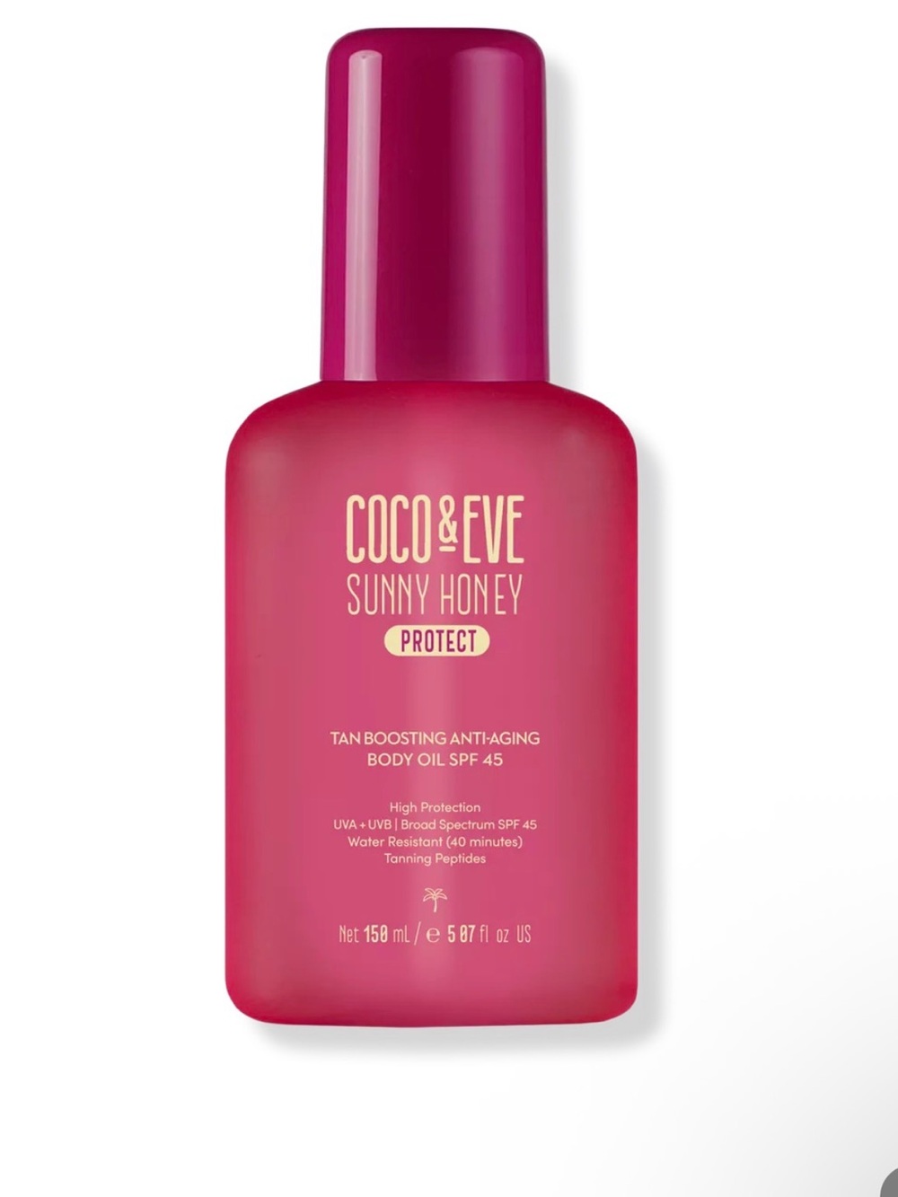 Coco & Eve Sunny Honey Protect Tan-Boosting Anti-Aging Body Oil SPF 45